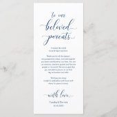 Elégant Cadre Cadre Dîner Carte de remerciements (Devant)