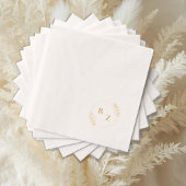 Élégant cadre floral monogramme Mariages & Événeme