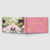 Elégant cadre or rose Quinceañera (Complet)