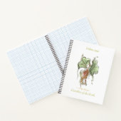 Élégant Cahier d'Oiseaux Botaniques  (Intérieur)