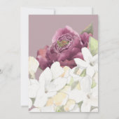 elegant cake 50e verjaardag uitnodiging (Achterkant)