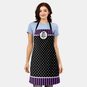 Elegant Cake Baker Polka Dot Schort