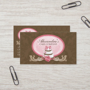 Elegant Cake Bakery Visitekaartje