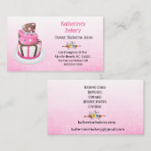 Elegant Cake Bakery Visitekaartjes (Voorkant / Achterkant)