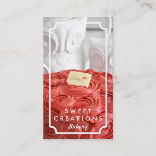 Elegant Cake Bakery Visitekaartjes