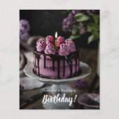 Elegant Cake Birthday Party (Voorkant)