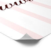 Elegant Cake Custom Bakery Business Poster (Hoek)