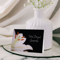 Elegant Calla Lily Sympathie