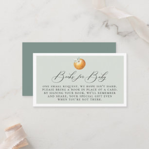 Elegant Calligrafie Book Request Enclosure Card Plaatskaartje