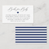 Elegant Calligrafie Book Request Enclosure Card Plaatskaartje (Voorkant / Achterkant)