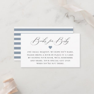 Elegant Calligrafie Book Request Enclosure Card Plaatskaartje