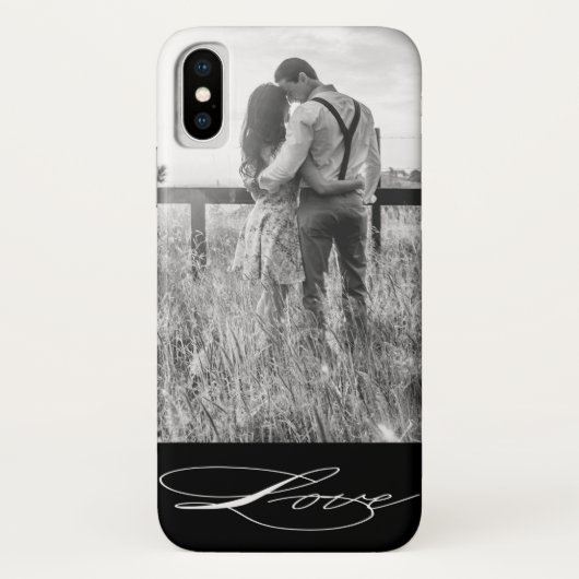 Elegant Calligrafie | Foto iPhone-draagtas Case-Mate iPhone Case (Achterkant)