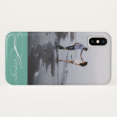 Elegant Calligrafie | Foto iPhone-draagtas Case-Mate iPhone Case (Achterkant (horizontaal))