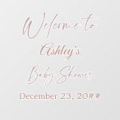 Elegant Calligrafie Script Simple Bohemian Modern Raamsticker (Vel)