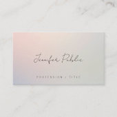 Elegant Calligraphy Script Template Professional Visitekaartje (Voorkant)