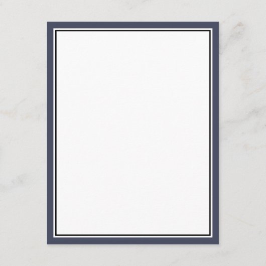 Elegant Calligraphy Script Wedding Details Informatiekaartje (Achterkant)