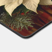 Elegant candle Christmas holly pine warm festive  Bureaumat (Hoek)