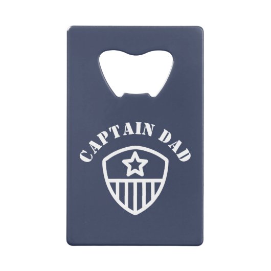 Elégant Capitaine Bleue Papa (Devant)