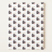 Elegant Capricor Zodiac Cat Planner Notebook (Dos)