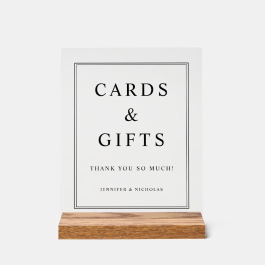 Elegant Cards And Gifts Wedding (Recto)