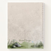 Elégant Carnet Arbre aquarelle (Dos)