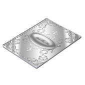 Élégant Carnet Argent (Côté gauche)