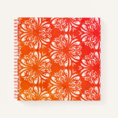 Élégant Carnet Coral Journal (Devant)