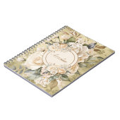 Elégant Carnet de bouquet floral aquarelle (Côté gauche)