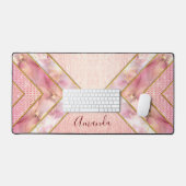 Elégant carnet de croquis géométrique à poutres d' (Clavier et souris)