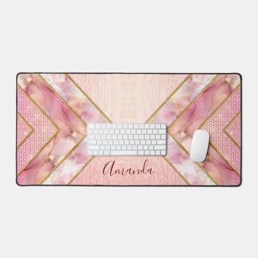 Elégant carnet de croquis géométrique à poutres d' (Clavier et souris)