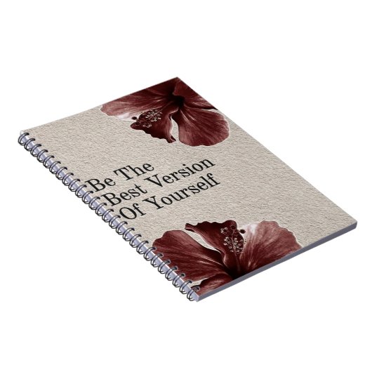 Elégant Carnet de devis/Journal avec design floral (Côté Droit)