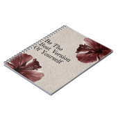 Elégant Carnet de devis/Journal avec design floral (Côté gauche)