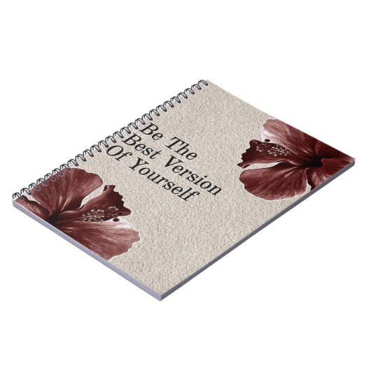 Elégant Carnet de devis/Journal avec design floral (Côté gauche)