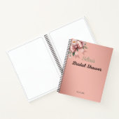 Élégant Carnet de Fête des mariées moderne personn (Intérieur)