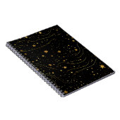 Elégant Carnet de nuit Gold Starry (Côté Droit)