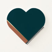 Élégant Carnet de poche vert Turquoise (Dos)