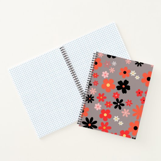 Élégant Carnet Floral (Intérieur)