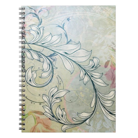 Élégant Carnet Floral (Devant)