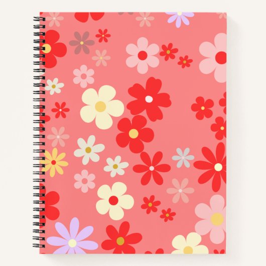 Élégant Carnet Floral (Devant)