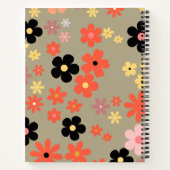 Élégant Carnet Floral (Dos)