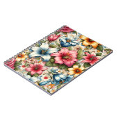 Élégant Carnet Floral (Côté gauche)