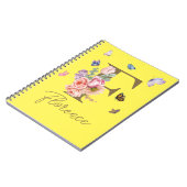 Élégant Carnet initial de papillon (Côté gauche)