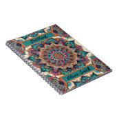 Élégant Carnet photo spirale Mandala (Côté Droit)
