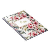 Élégant carnet poététique rose (Côté Droit)