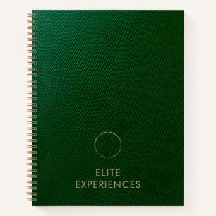 Élégant Carnet Spiral Professionnel