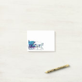 Elegant Carriage horse house Post-it® Notes (Op bureau)