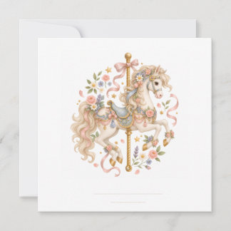 Elegant Carrouselpaard Frans Sprookje