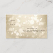 Elégant Carte de recommandation de livre élégant (Dos)