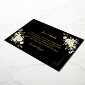 Élégant Carte de remerciements de confirmation de  (Rotation)