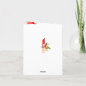 Élégant Carte de remerciements de haute guérison (Dos)